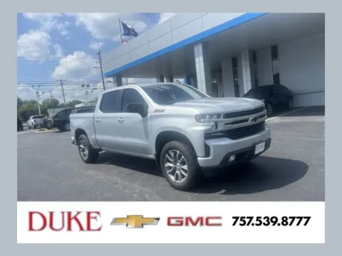 Silver 2021 Chevrolet Silverado 1500 RST for sale in Suffolk, VA