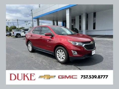 Red 2018 Chevrolet Equinox LT for sale in Suffolk, VA