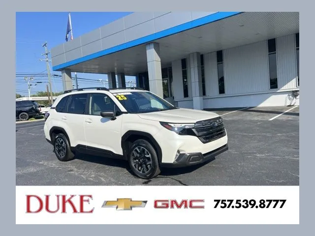 White 2025 Subaru Forester Premium for sale in Suffolk, VA