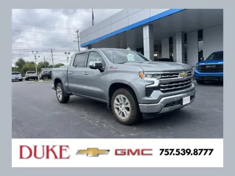Gray 2024 Chevrolet Silverado 1500 LTZ for sale in Suffolk, VA