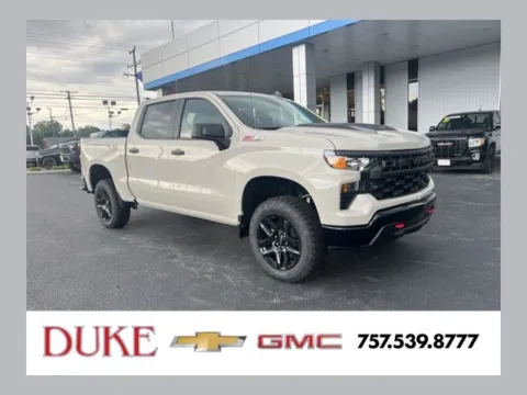 White 2026 Chevrolet Silverado 1500 Custom Trail Boss for sale in Suffolk, VA