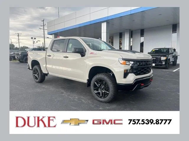 White 2026 Chevrolet Silverado 1500 Custom Trail Boss for sale in Suffolk, VA