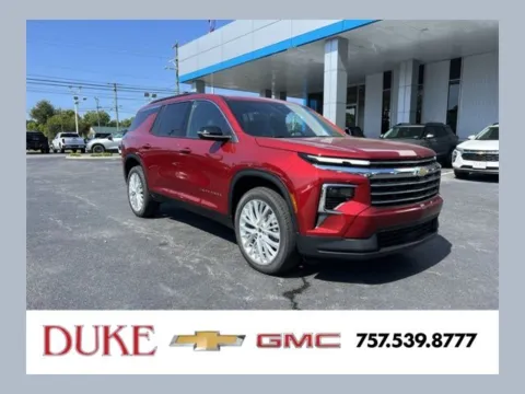Red 2027 Chevrolet Traverse LT for sale in Suffolk, VA