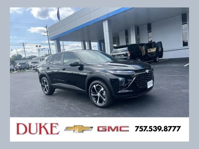 Black 2026 Chevrolet Trax 1RS for sale in Suffolk, VA
