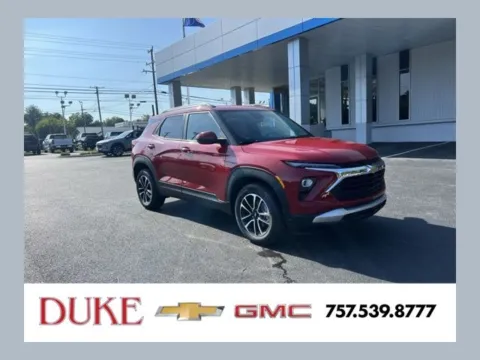 Red 2026 Chevrolet TrailBlazer LT for sale in Suffolk, VA