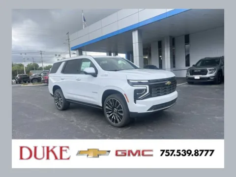White 2026 Chevrolet Tahoe High Country for sale in Suffolk, VA