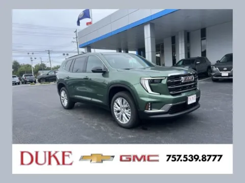 Green 2027 GMC Acadia Elevation for sale in Suffolk, VA