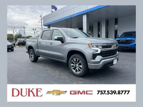 Gray 2023 Chevrolet Silverado 1500 LT for sale in Suffolk, VA