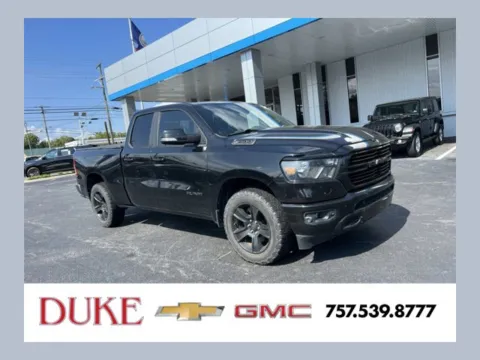 Black 2021 Ram 1500 Big Horn/Lone Star for sale in Suffolk, VA