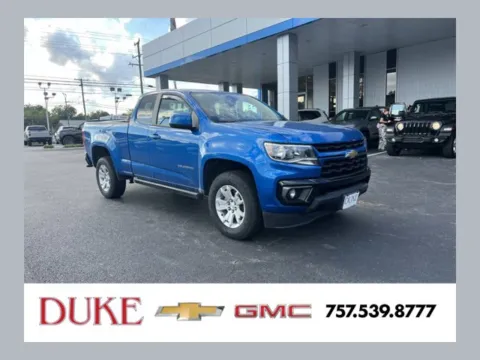 Blue 2021 Chevrolet Colorado LT for sale in Suffolk, VA
