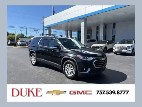 Black 2019 Chevrolet Traverse LT for sale in Suffolk, VA