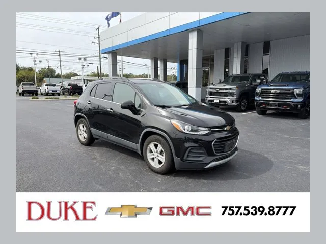 Black 2020 Chevrolet Trax LT for sale in Suffolk, VA