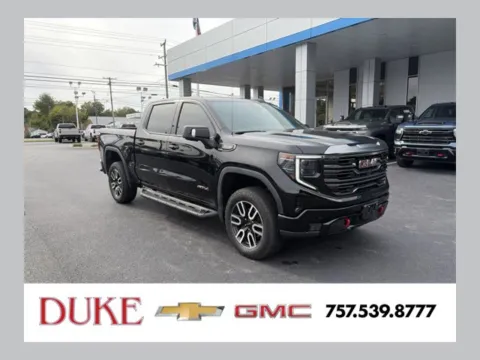 Black 2024 GMC Sierra 1500 AT4 for sale in Suffolk, VA