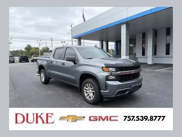 Gray 2019 Chevrolet Silverado 1500 Custom for sale in Suffolk, VA