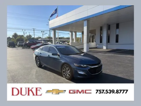 Blue 2024 Chevrolet Malibu RS for sale in Suffolk, VA