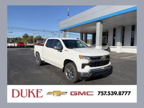 White 2026 Chevrolet Silverado 1500 LT for sale in Suffolk, VA