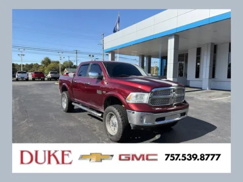 Red 2017 Ram 1500 Laramie for sale in Suffolk, VA