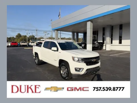 White 2020 Chevrolet Colorado Z71 for sale in Suffolk, VA