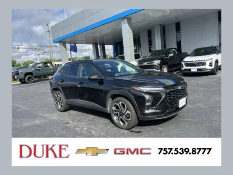 Black 2025 Chevrolet Trax 2RS for sale in Suffolk, VA