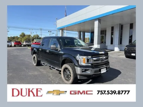 Black 2018 Ford F-150 XLT for sale in Suffolk, VA