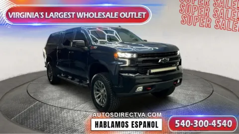 Blue 2019 Chevrolet Silverado 1500 LT Trail Boss for sale in Fredericksburg, VA