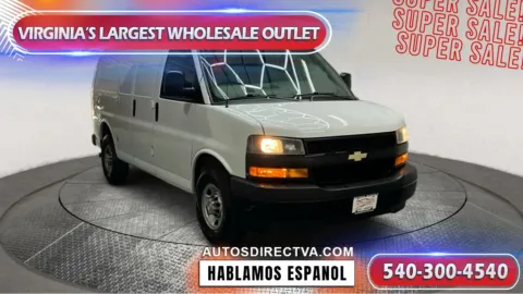 White 2021 Chevrolet Express 2500 Work Van for sale in Fredericksburg, VA