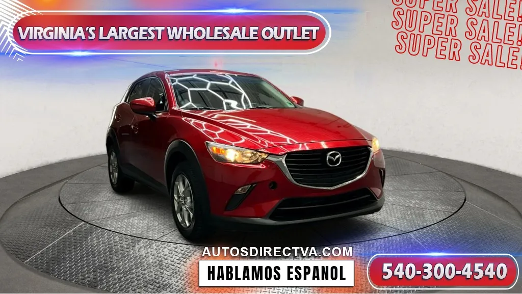 Red 2018 Mazda CX-3 Sport for sale in Manassas, VA