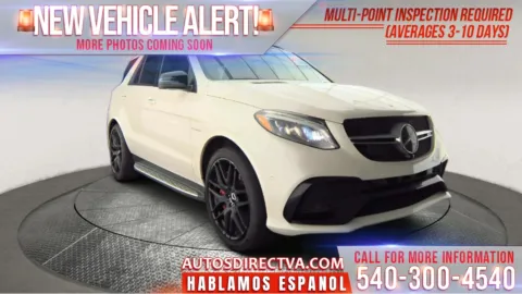 White 2018 Mercedes-Benz GLE 63 S AMG for sale in Fredericksburg, VA