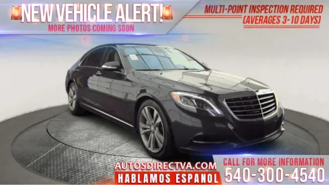 Gray 2017 Mercedes-Benz S-Class S 550 for sale in Fredericksburg, VA