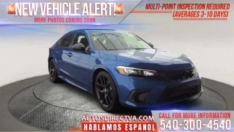 Blue 2022 Honda Civic Si for sale in Fredericksburg, VA