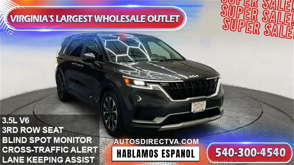 Unknown 2022 Kia Carnival EX for sale in Fredericksburg, VA