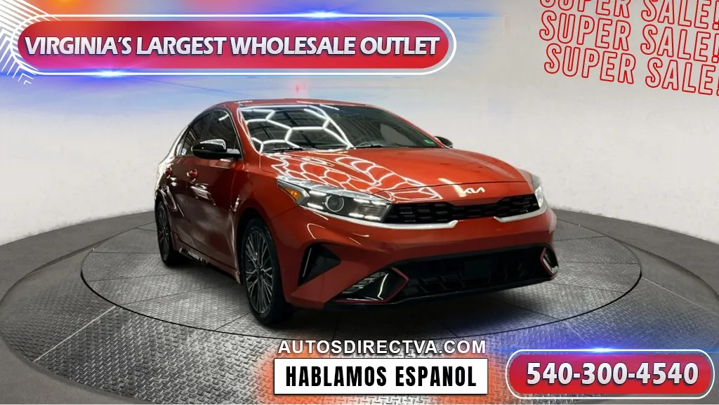 Orange 2022 Kia Forte GT-Line for sale in Manassas, VA