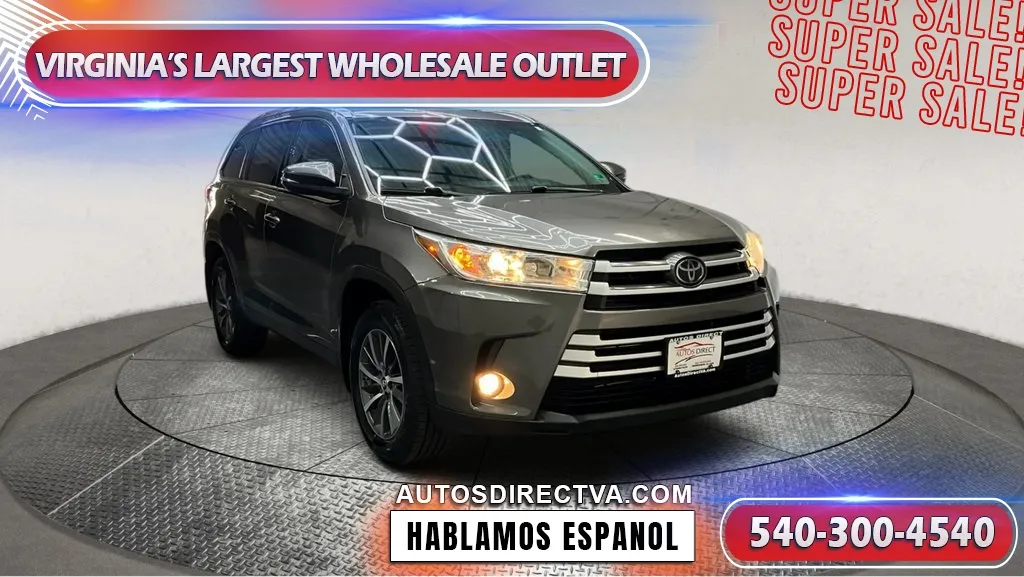 2019 Toyota Highlander SE for sale in Fredericksburg, VA