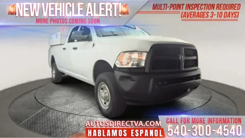 White 2018 Ram 2500 Tradesman for sale in Fredericksburg, VA