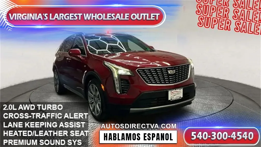 Red 2020 Cadillac XT4 Premium Luxury for sale in Fredericksburg, VA