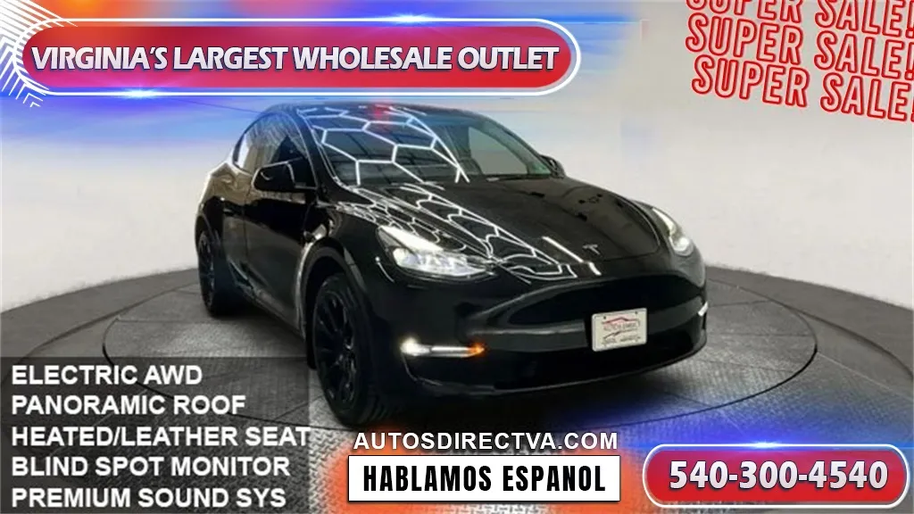 Black 2023 Tesla Model Y Long Range for sale in Fredericksburg, VA