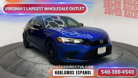 Photos of 2022 Honda Civic Sport for sale in Fredericksburg, VA at Autos Direct Fredericksburg