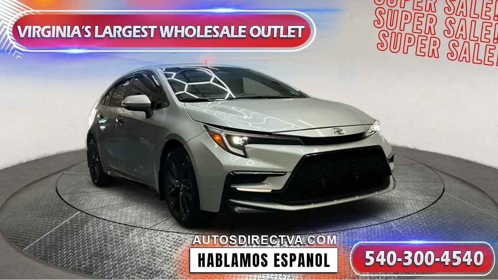 Red 2024 Toyota Corolla SE for sale in Fredericksburg, VA