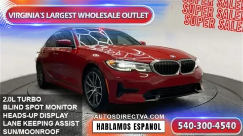 Red 2019 BMW 3 Series 330i for sale in Fredericksburg, VA