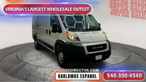 White 2021 Ram ProMaster 1500 for sale in Fredericksburg, VA