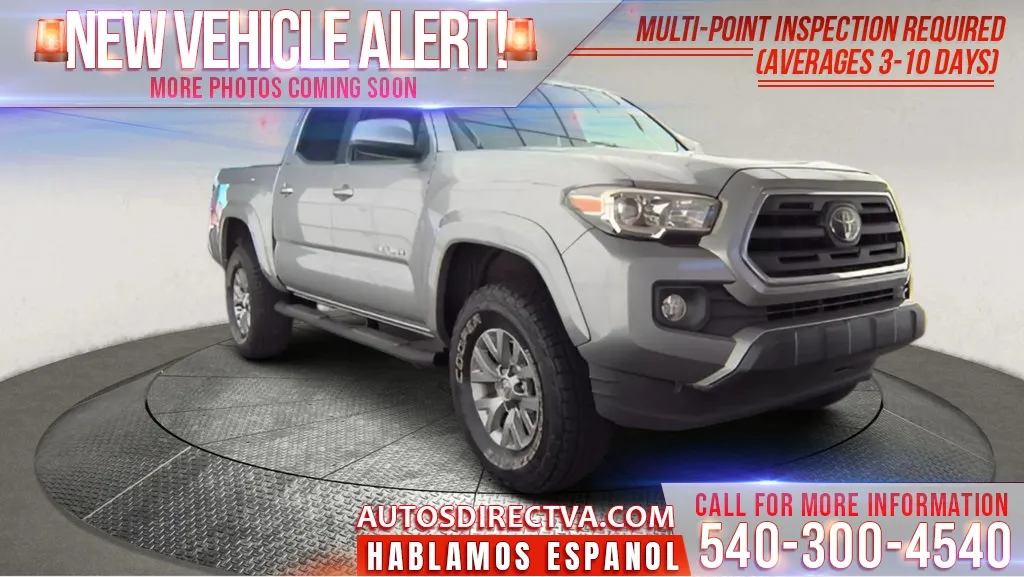 Silver 2018 Toyota Tacoma SR5 for sale in Fredericksburg, VA