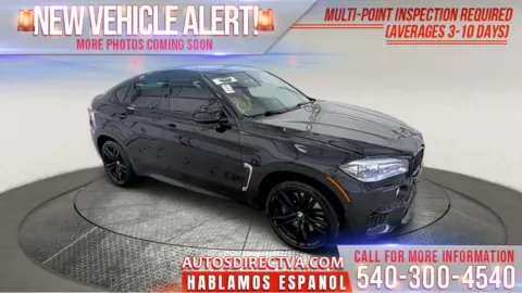 Black 2018 BMW X6 M for sale in Fredericksburg, VA