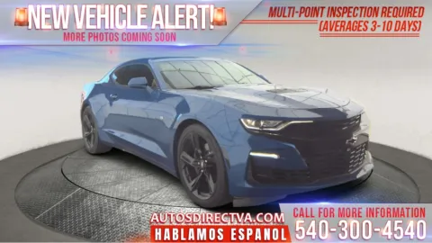 Blue 2019 Chevrolet Camaro SS for sale in Fredericksburg, VA