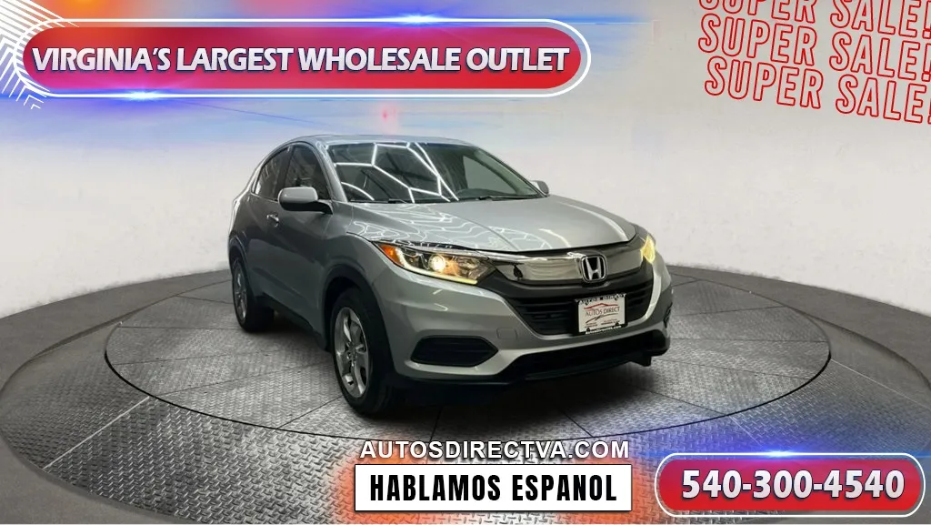 Gray 2021 Honda HR-V LX for sale in Fredericksburg, VA