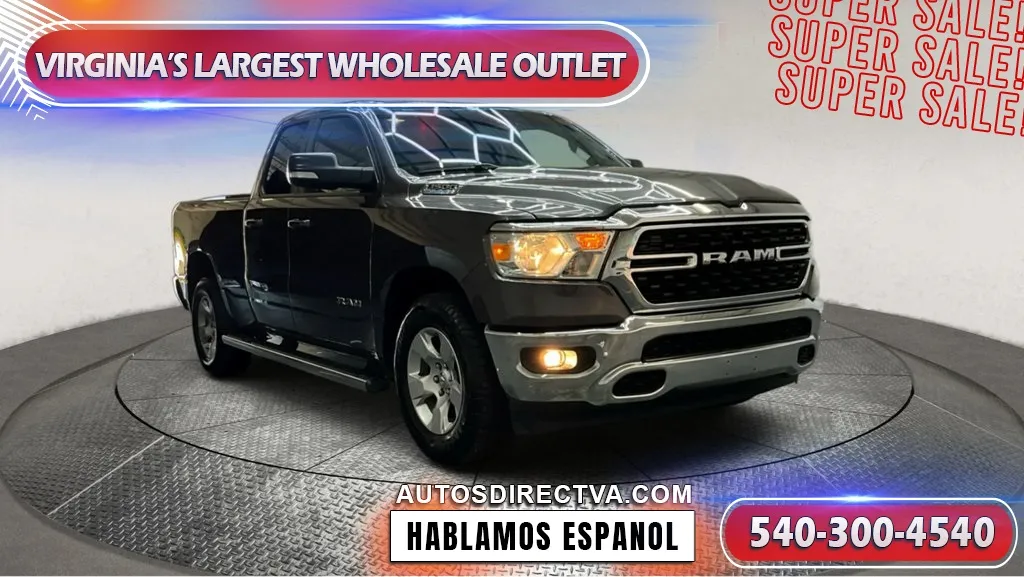 Gray 2022 Ram 1500 Big Horn/Lone Star for sale in Fredericksburg, VA