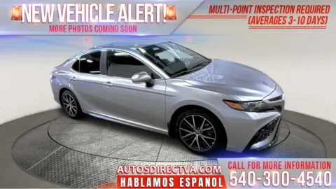 Silver 2024 Toyota Camry SE for sale in Fredericksburg, VA