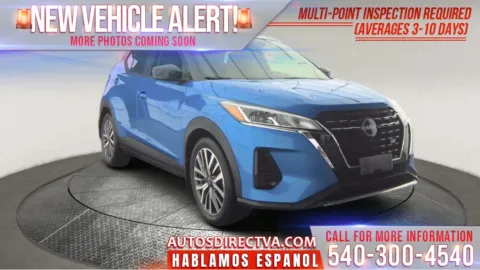Blue 2023 Nissan Kicks SV for sale in Fredericksburg, VA