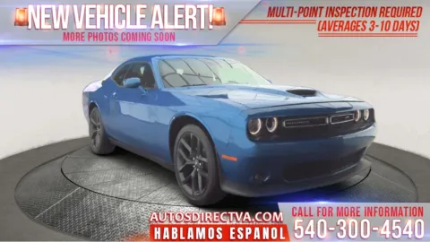 Blue 2023 Dodge Challenger SXT for sale in Fredericksburg, VA