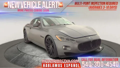 Gray 2011 Maserati GranTurismo S for sale in Fredericksburg, VA