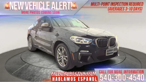 Black 2019 BMW X4 M40i for sale in Fredericksburg, VA